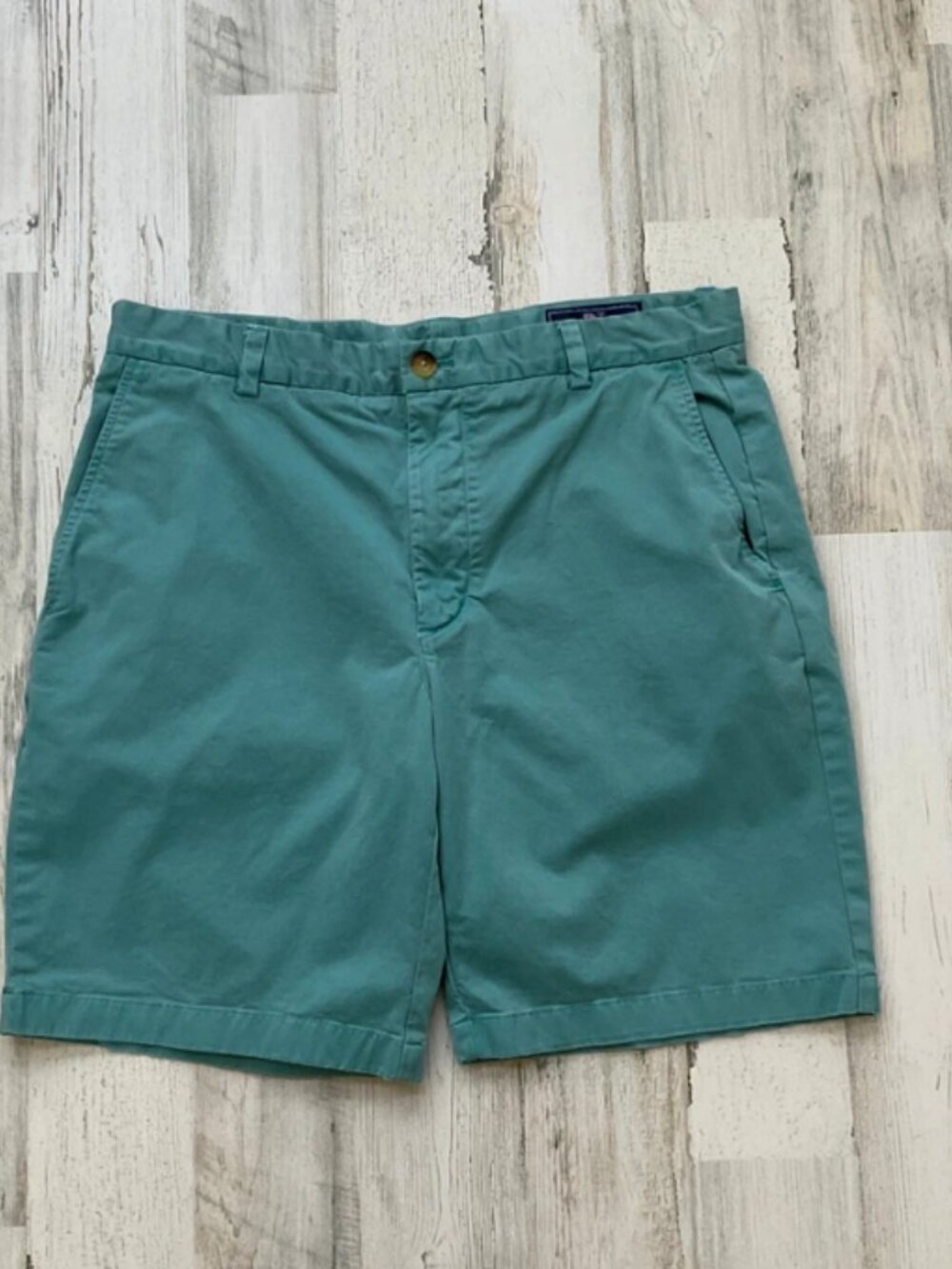 Vineyard Vines Waist Size 34 | 9" Stretch Breaker Shorts Light Green